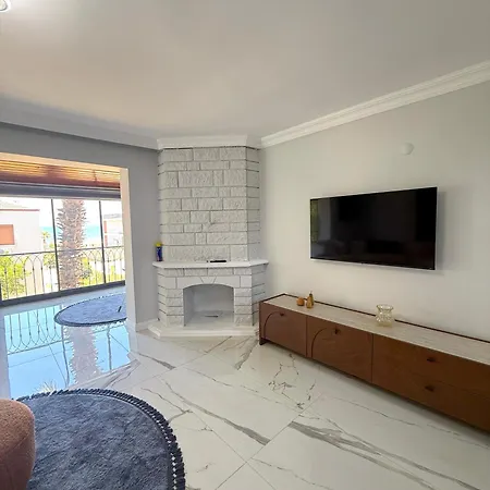 Pearl Mansion-2 Sea View 3br Duplex Villa, Near Seaside In Cunda Апартаменти