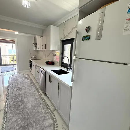 Апартаменти Pearl Mansion-2 Sea View 3br Duplex Villa, Near Seaside In Cunda Айвалик